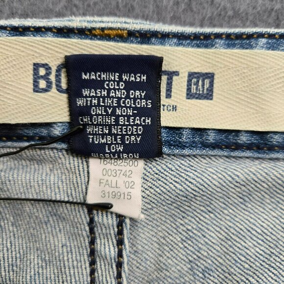 VTG Gap Women 18A High Rise Boot Cut Jeans Light Wash Denim - Picture 7 of 11